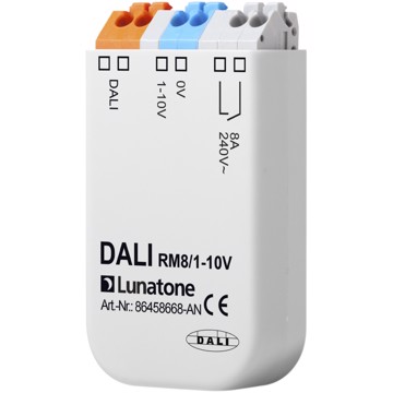 Dali omformer med relæfunktion