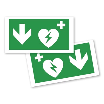 Hjertestarter piktogram