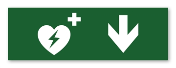 Hjertestarter piktogram