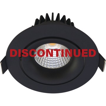 Velia PRO Tilt 11W Dim to Warm, mat sort rund